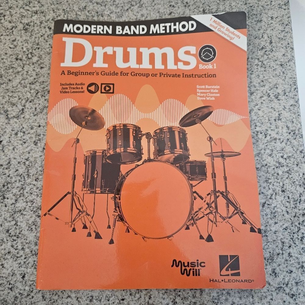 Modern Band Method – Drums, Book 1- Beginner's Guide